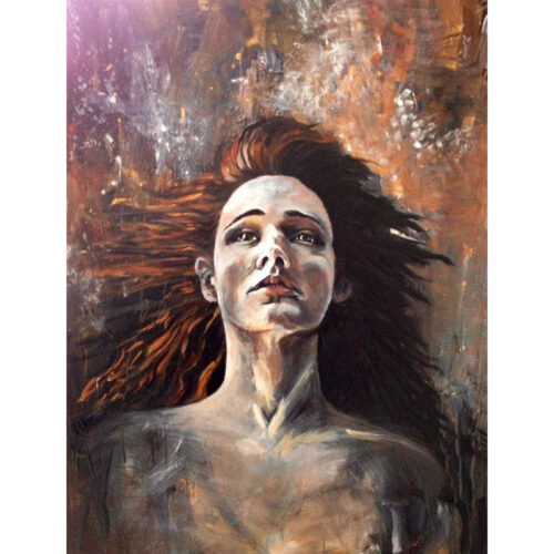 "The light" 80 x 120 Akryl på lærred
