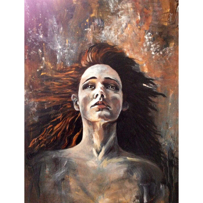 "The light" 80 x 120 Akryl på lærred