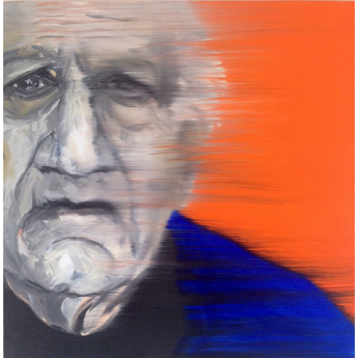40 x 40 Olie på lærred